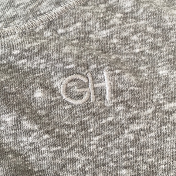 ❤️ Gilly Hicks heather gray button down soft tee Medium - Picture 4 of 7